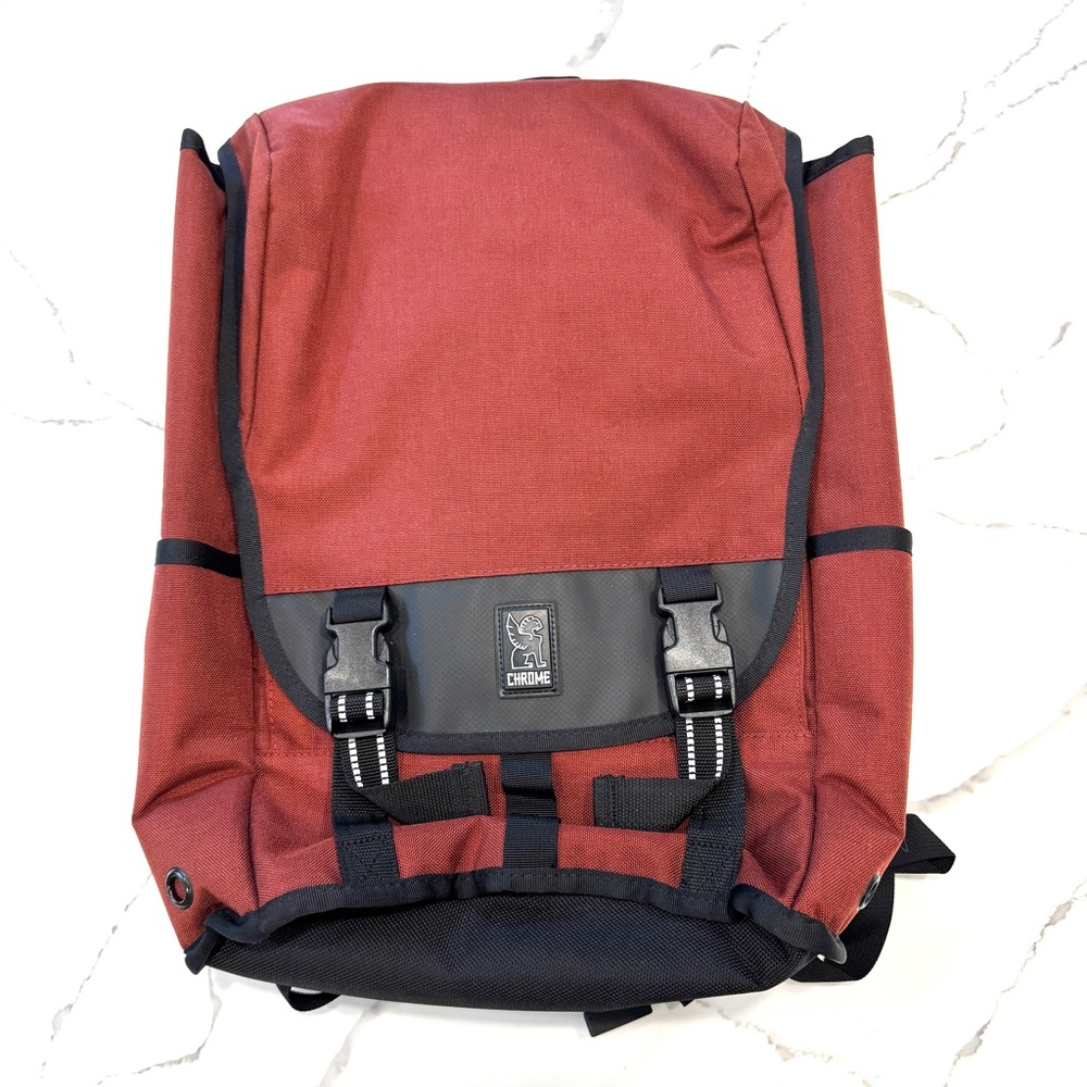 Chrome Soma Bike Backpack 22L Backpack (Burgundy)